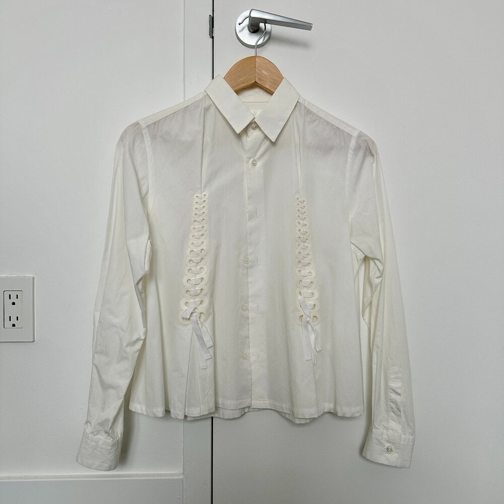 Noir Kei Ninomiya - White Shirt CDG Size M